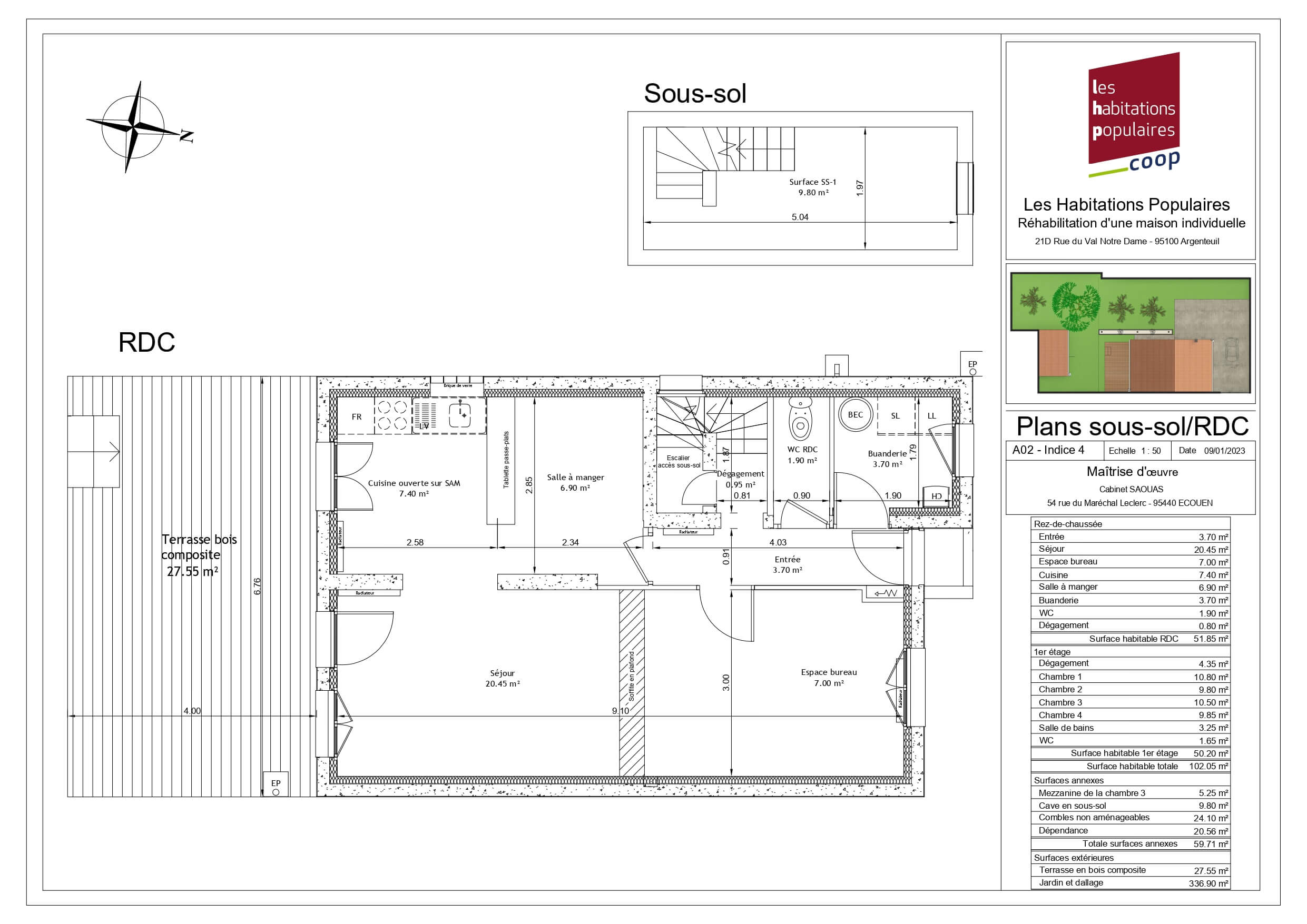 Les_Habitations_Populaires_Passiflora Plans 2