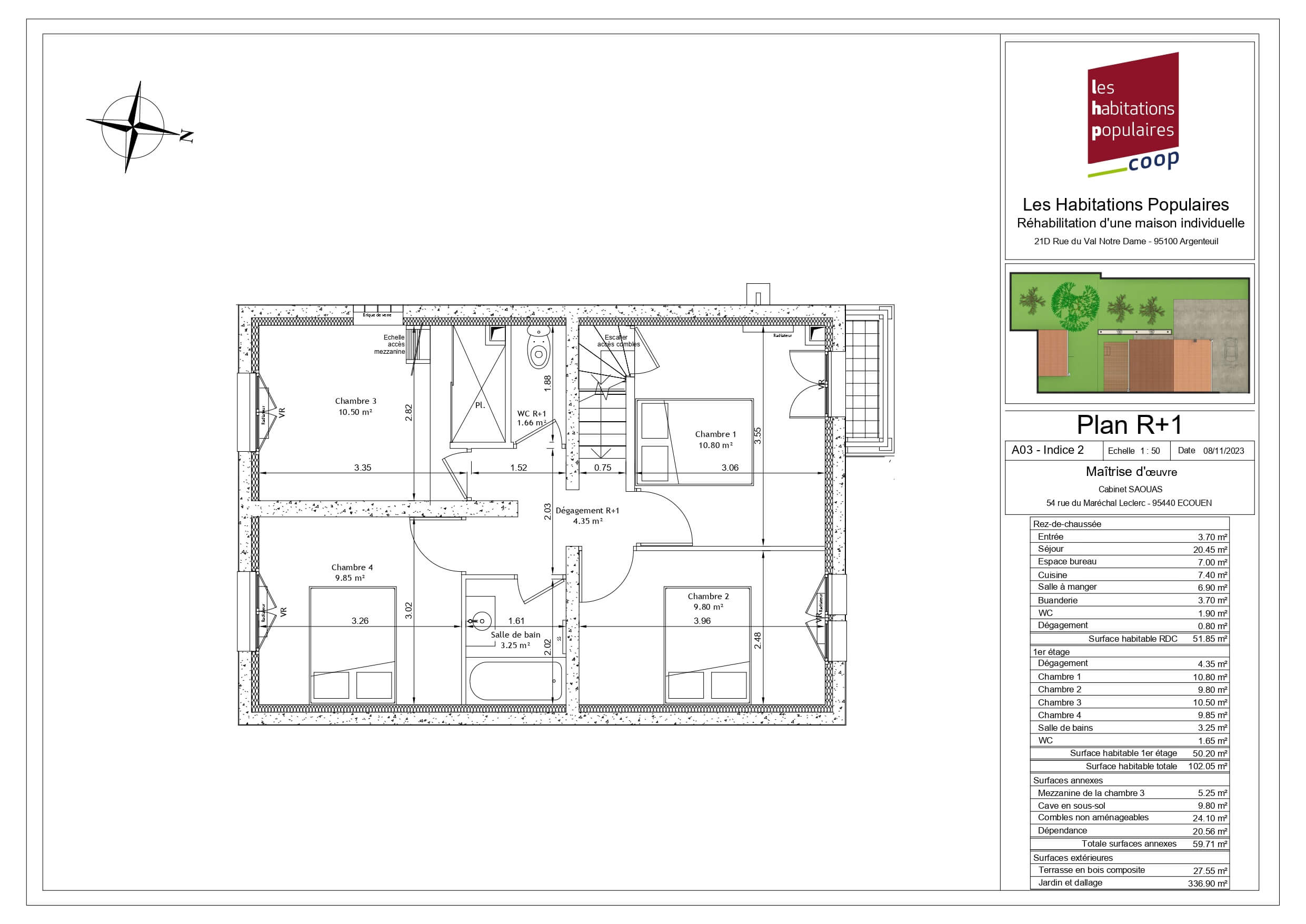 Les_Habitations_Populaires_Passiflora Plans 3