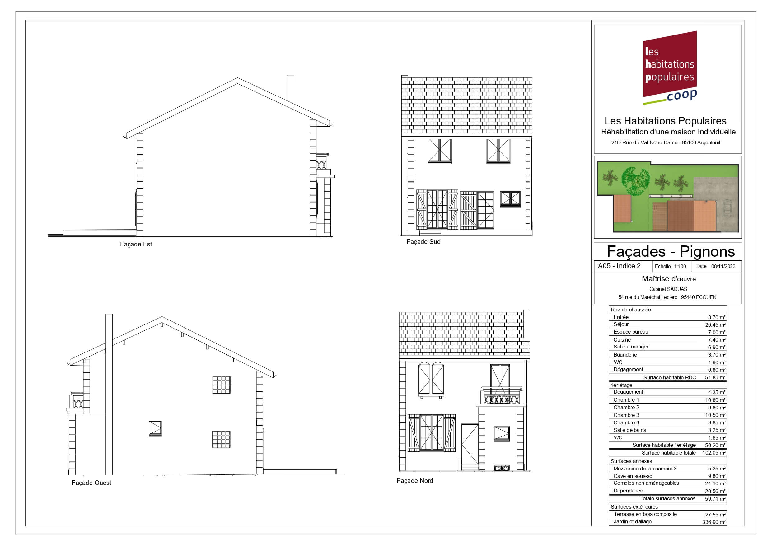 Les_Habitations_Populaires_Passiflora Plans 5